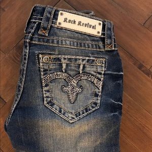Rock revival skinny jeans
